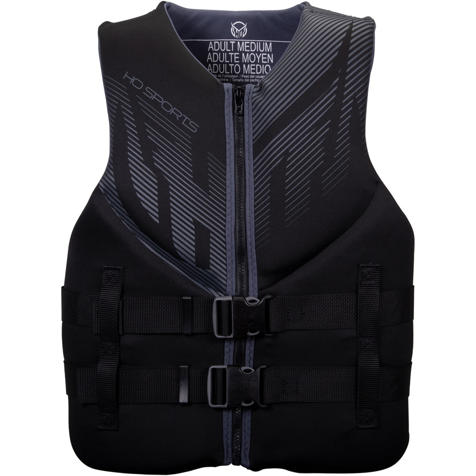 2022 Ho Sports Poursuite Cga Impact Vest 2160003 - Noir / Gris